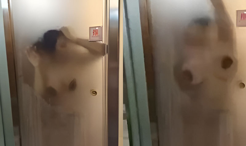 호텔 전체가 들을 수 있을 정도로 비행기 운전사가 화장실에서 신음하고 있었습니다.